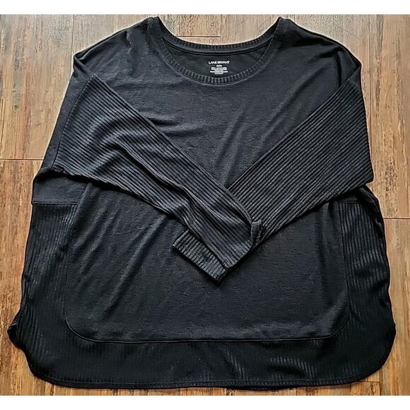 Lane Bryant Basic Black Pullover Sweater Womens Size 22/24 - Picture 2 of 4